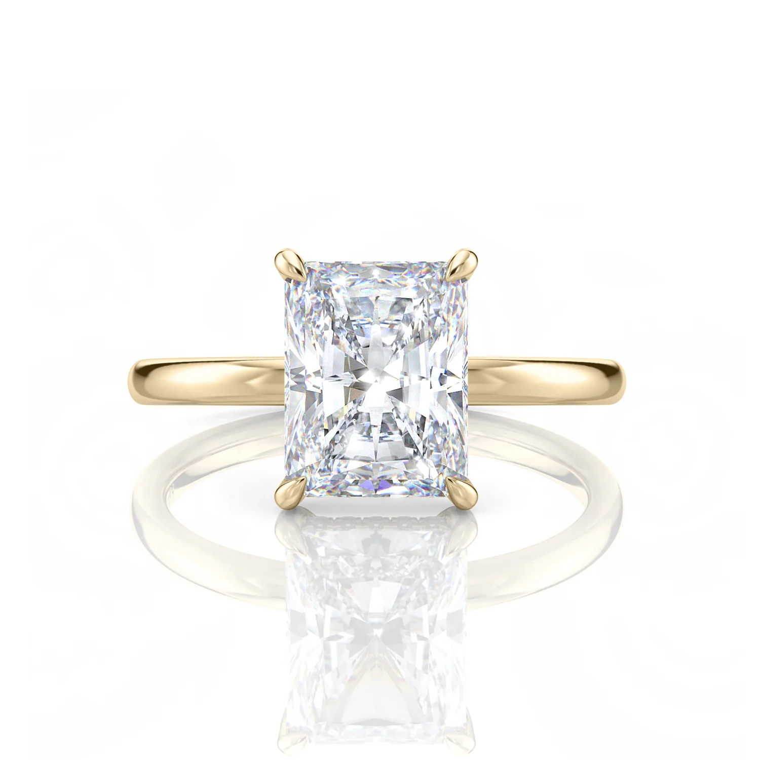 Radiant Hidd Halo Inel vazut din fata