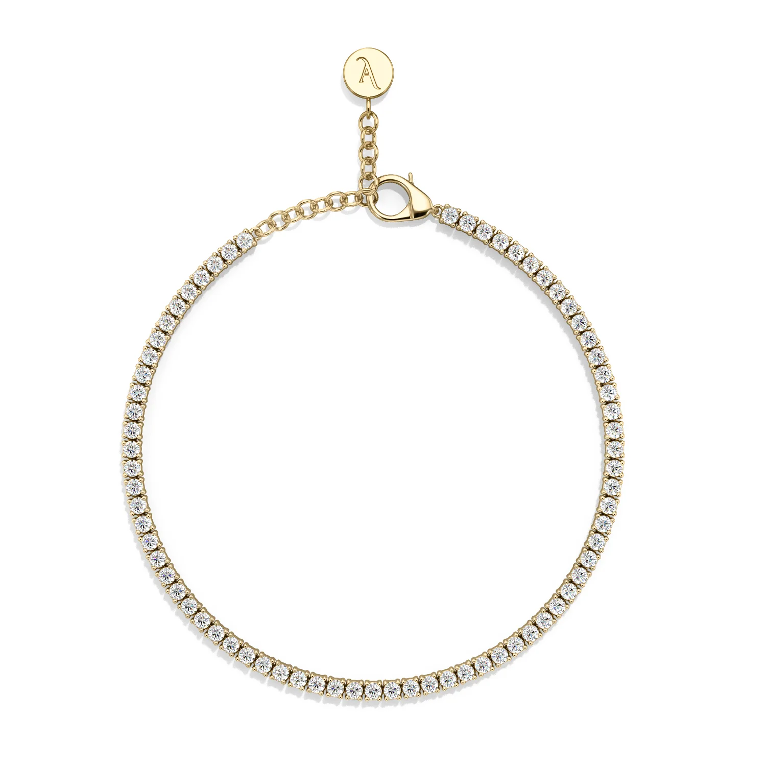 bratara tennis Bratara vazuta de sus