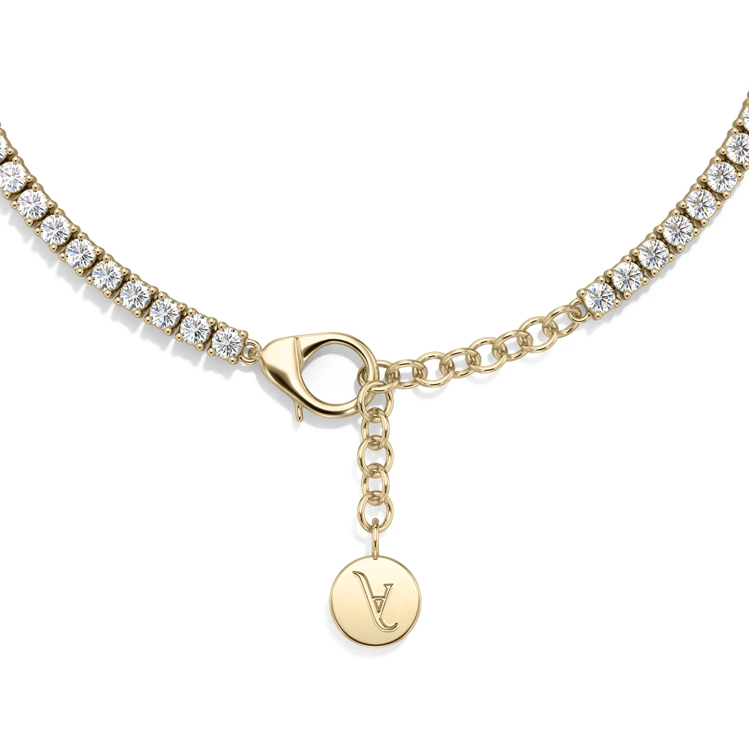 bratara tennis Bratara vazuta de aproape