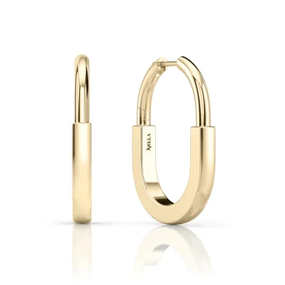 Cercei HAZEL – Aur 14kt